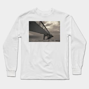 Cloudy Sea Pier Long Sleeve T-Shirt